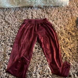 Pink Velvet Sweats